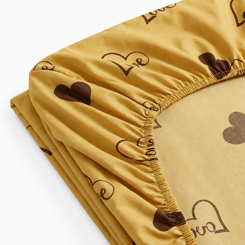Drap housse percale de coton 100 fils/cm²
