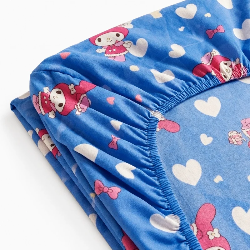 Drap housse percale de coton 100 fils/cm²