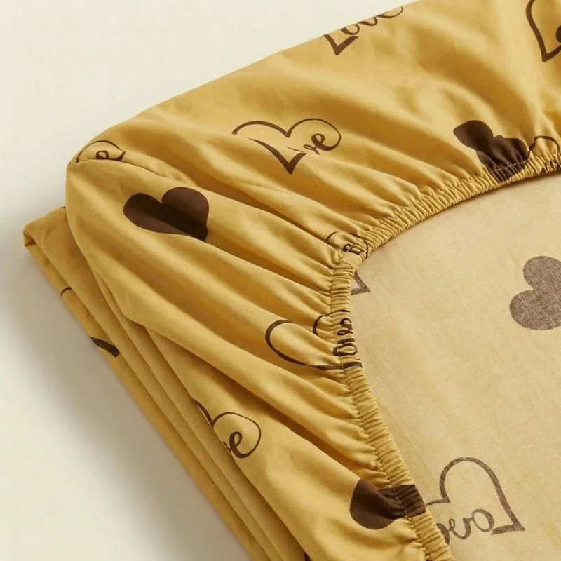 Drap housse percale de coton 100 fils/cm²