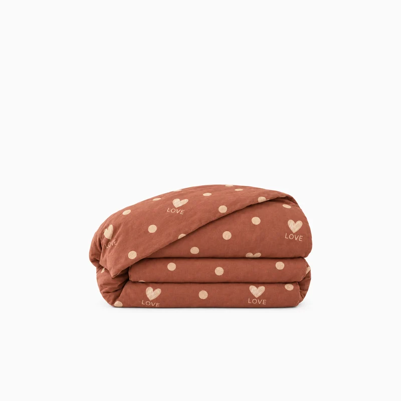 Housse de couette percale de coton 100 fils/cm²