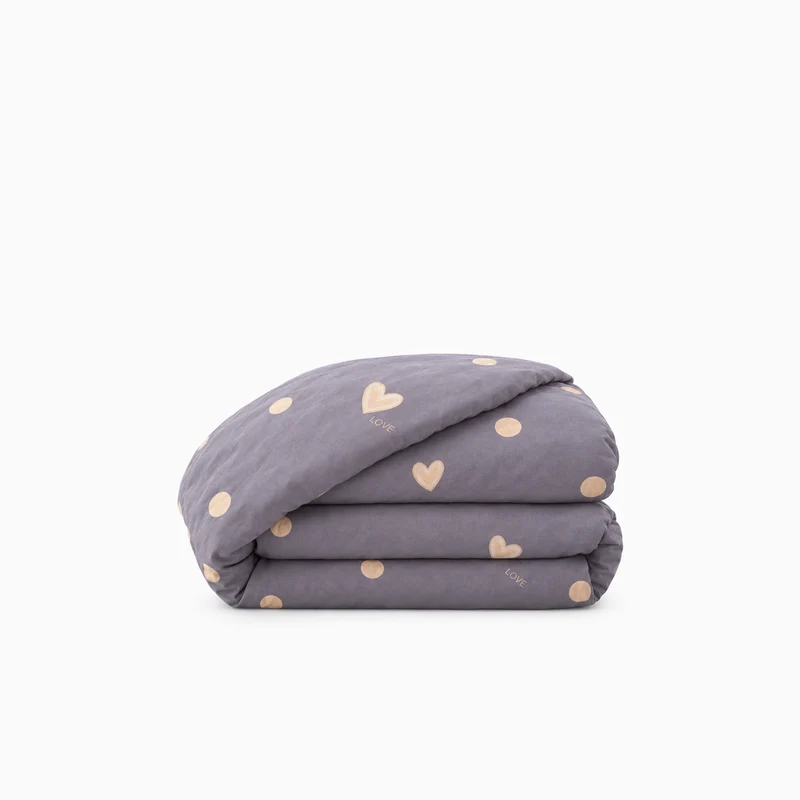 Housse de couette percale de coton 100 fils/cm²
