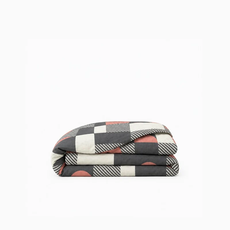 Housse de couette percale de coton 100 fils/cm²