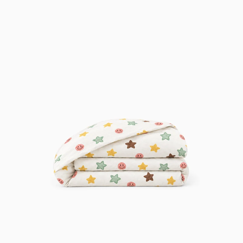 Housse de couette percale de coton 100 fils/cm²