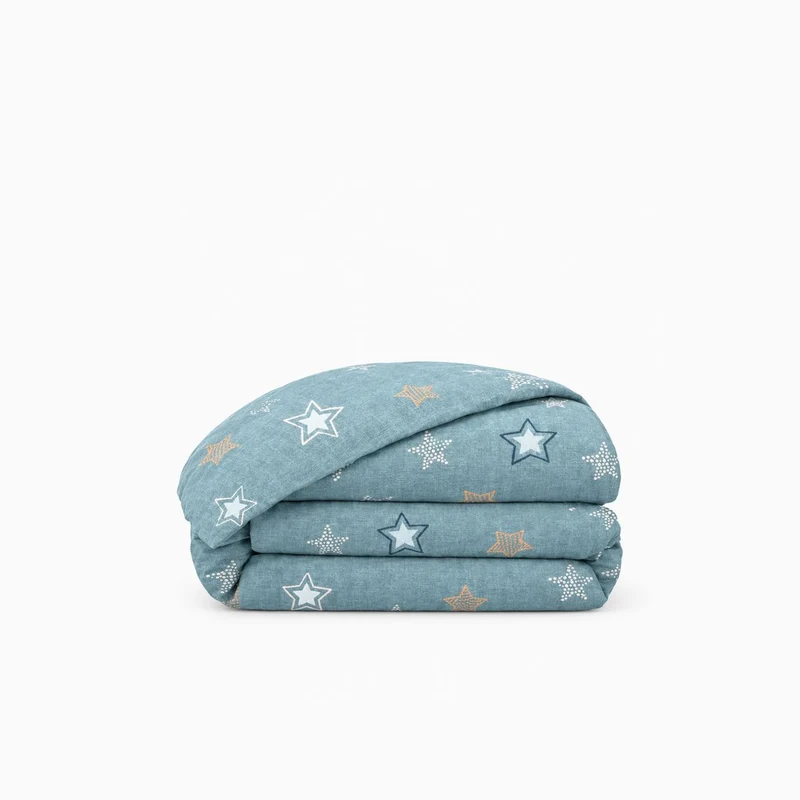 Housse de couette percale de coton 100 fils/cm²