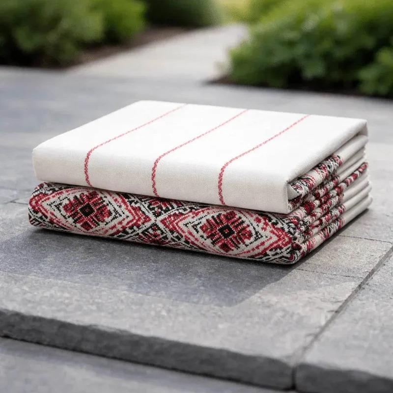 Nappe de Table en Coton – Motifs Traditionnels