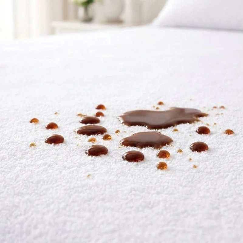 Protège-Matelas Imperméable en Éponge Bouclette - Respirant