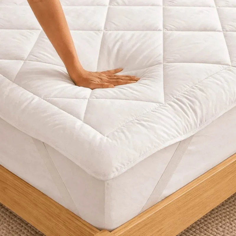 Protège-Matelas Matelassé Épais - Confort Premium et Douceur