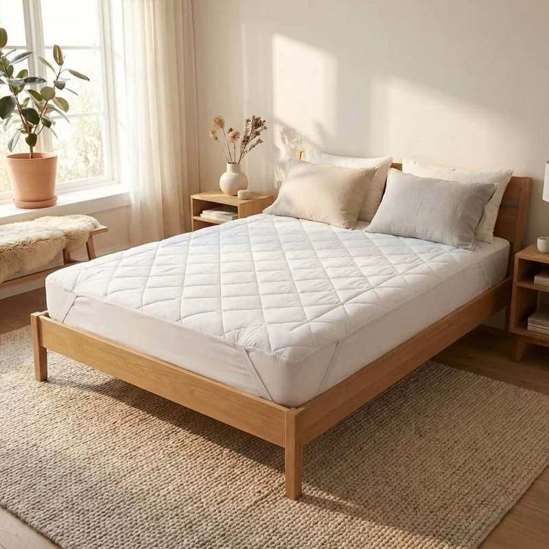 Protège-Matelas Matelassé Épais - Confort Premium et Douceur