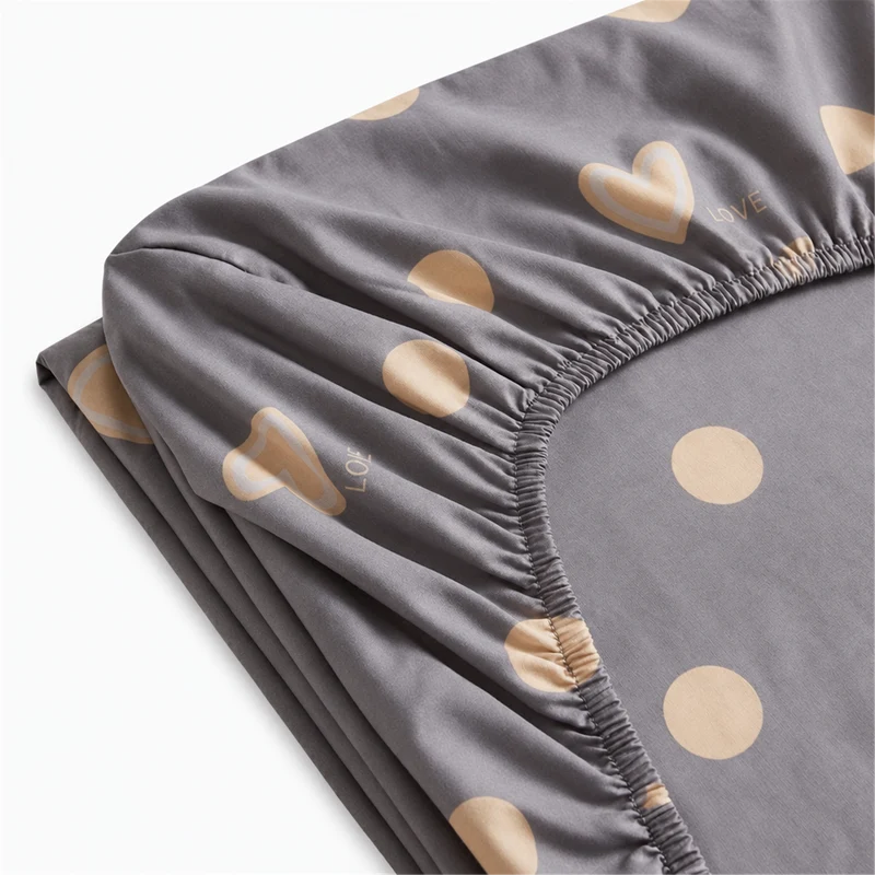 Drap housse percale de coton 100 fils/cm²