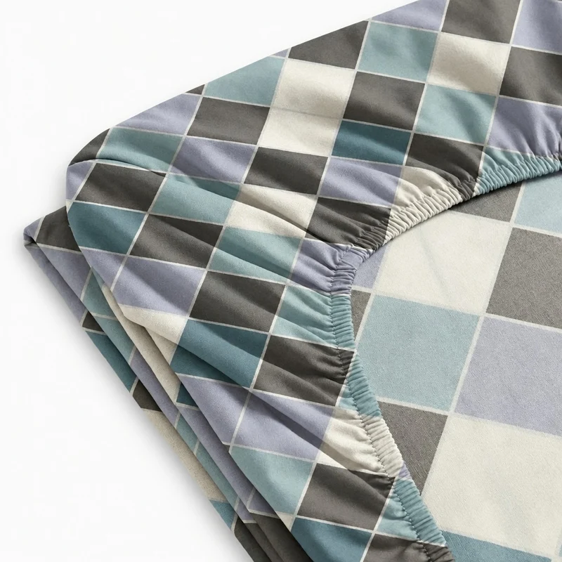 Drap housse percale de coton 100 fils/cm²