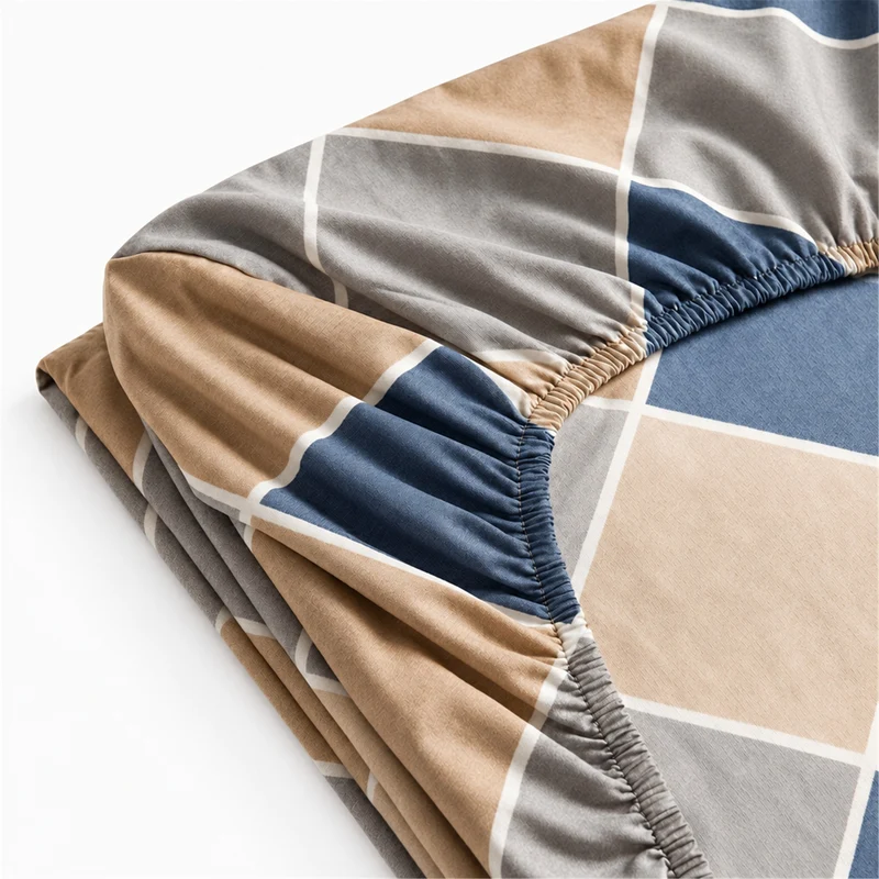 Drap housse percale de coton 100 fils/cm²