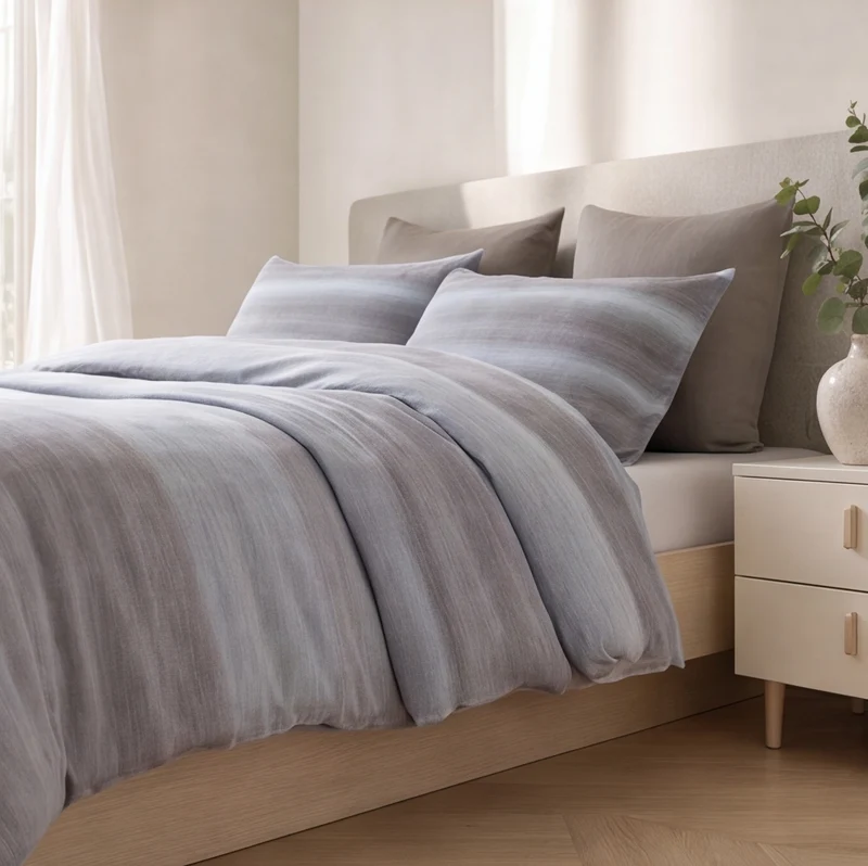 Housse de couette percale de coton 100 fils/cm²
