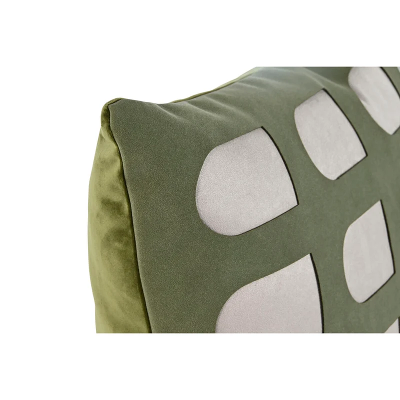 Coussin Home ESPRIT Blanc Vert 45 x 10 x 45 cm