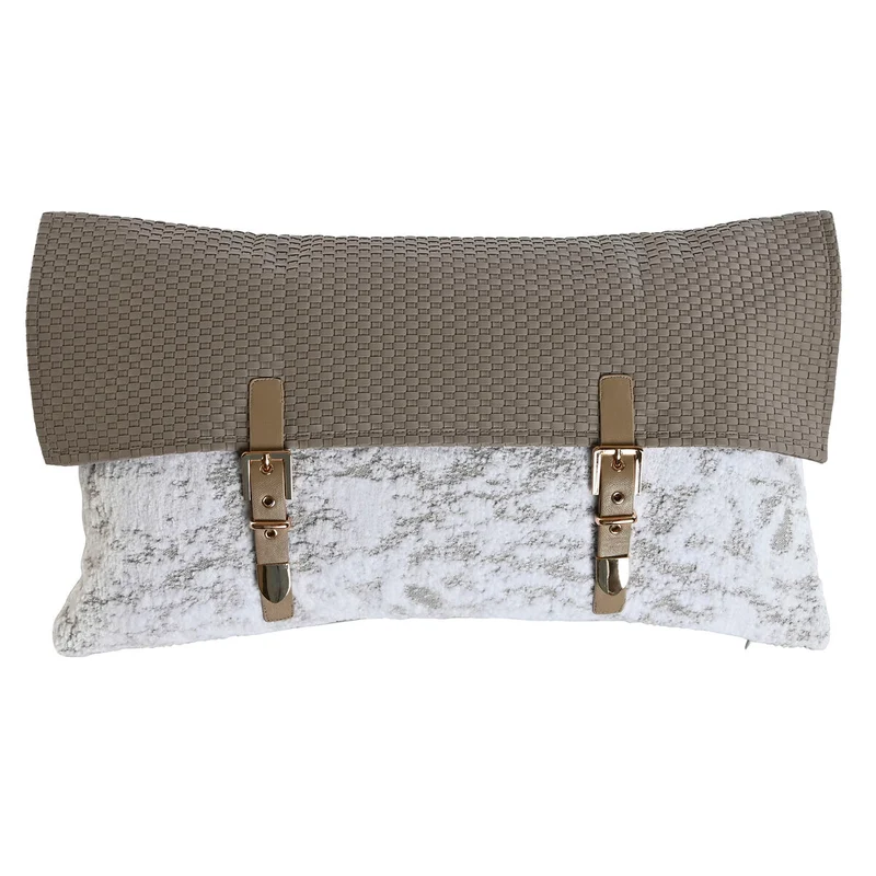 Coussin Home ESPRIT Blanc Beige 50 x 10 x 30 cm