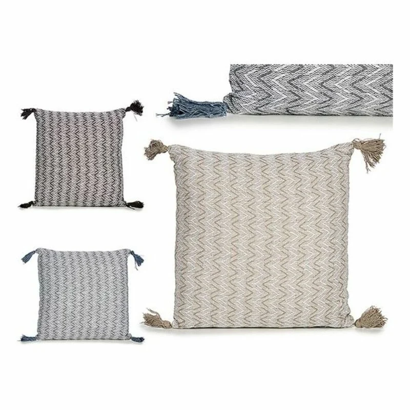 Coussin rembourré Gift Decor Marron Gris Naturel 45 x 12 x 45 cm