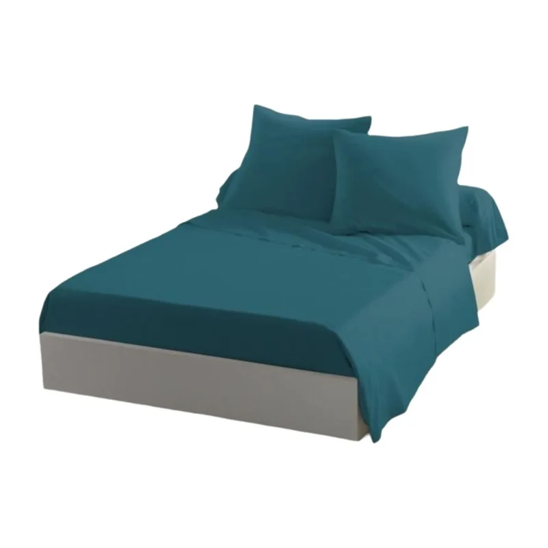 Taie d'oreiller HOME LINGE PASSION 63 x 63 cm Bleu 2 Pièces (2 Unités)