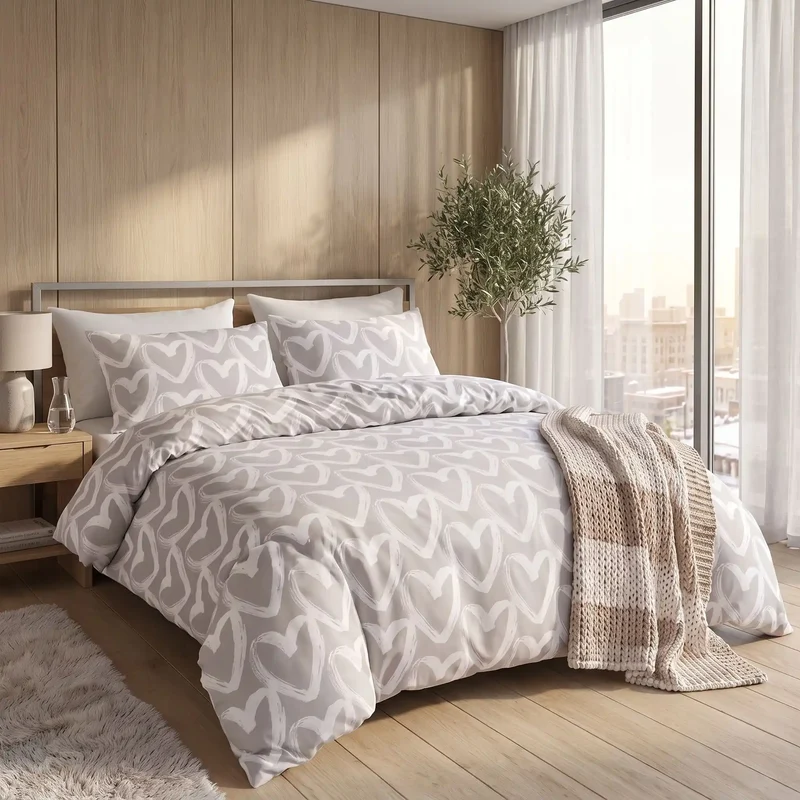 Parure de lit 200x200