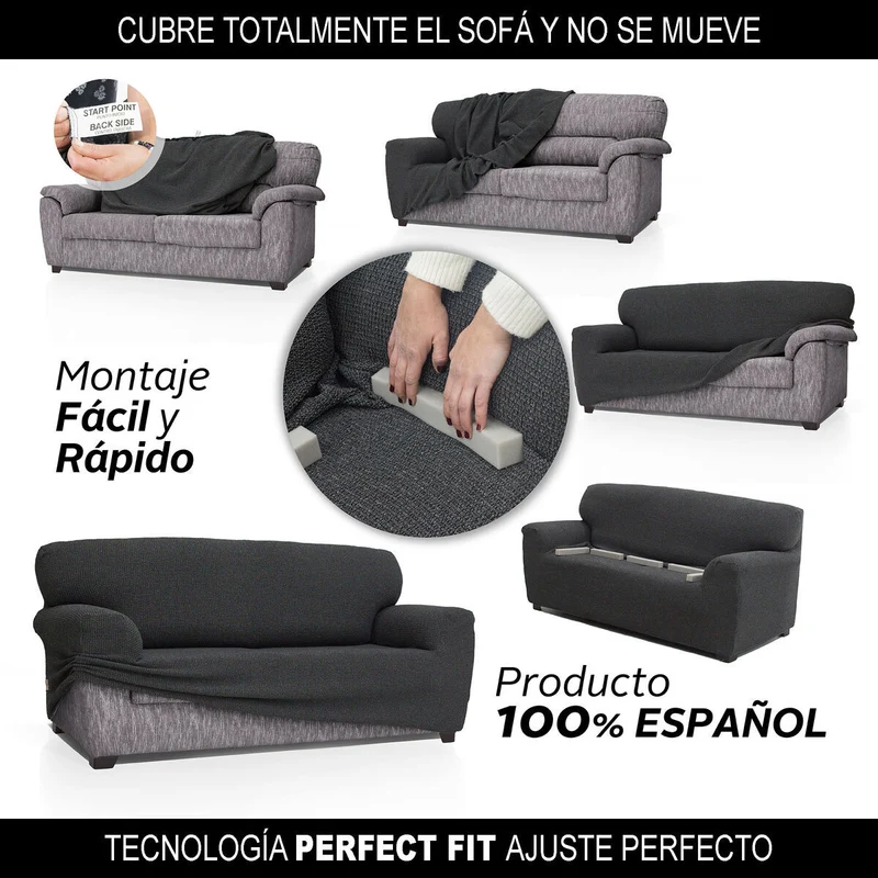 Housse de canapé Sofaskins NIAGARA Vert (Reconditionné C)