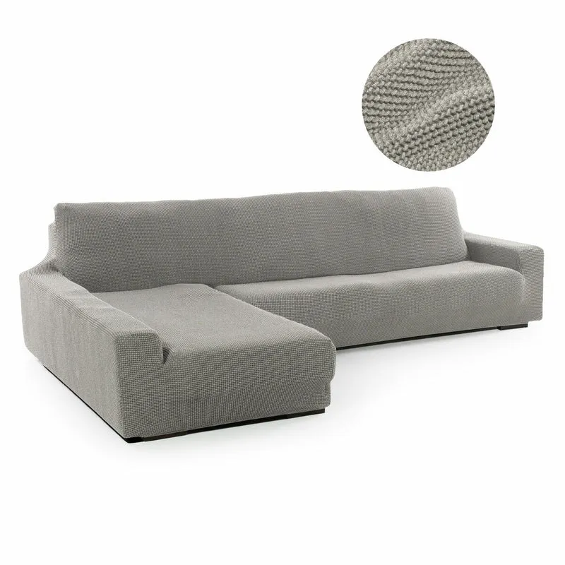 Housse pour chaise longue accoudoir long gauche Sofaskins NIAGARA Gris (Reconditionné B)