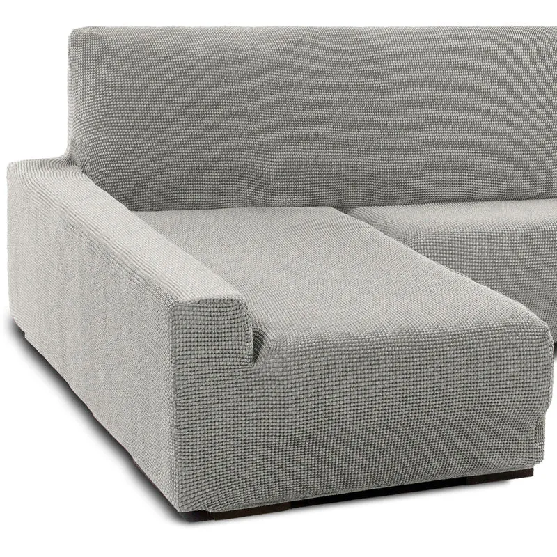 Housse pour chaise longue accoudoir long gauche Sofaskins NIAGARA Gris (Reconditionné B)
