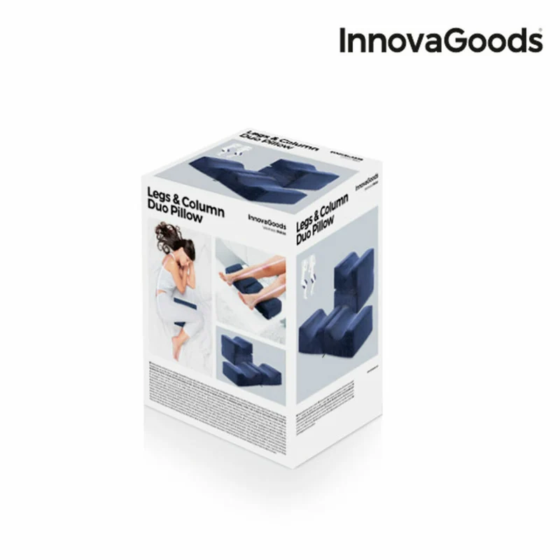 Coussin Ergonomique pour les Genoux et les Jambes Jewel Bedding - Legs & Column Duo Pillow InnovaGoods IG113737 (Reconditionné A
