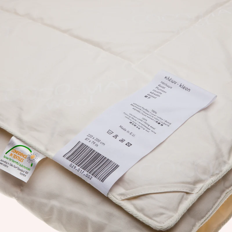 Couette Kleon en laine vierge