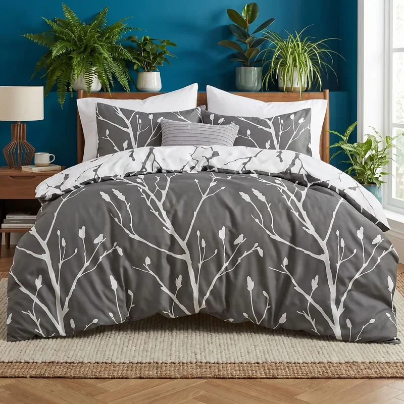 Parure de Lit en Microfibre 260x240