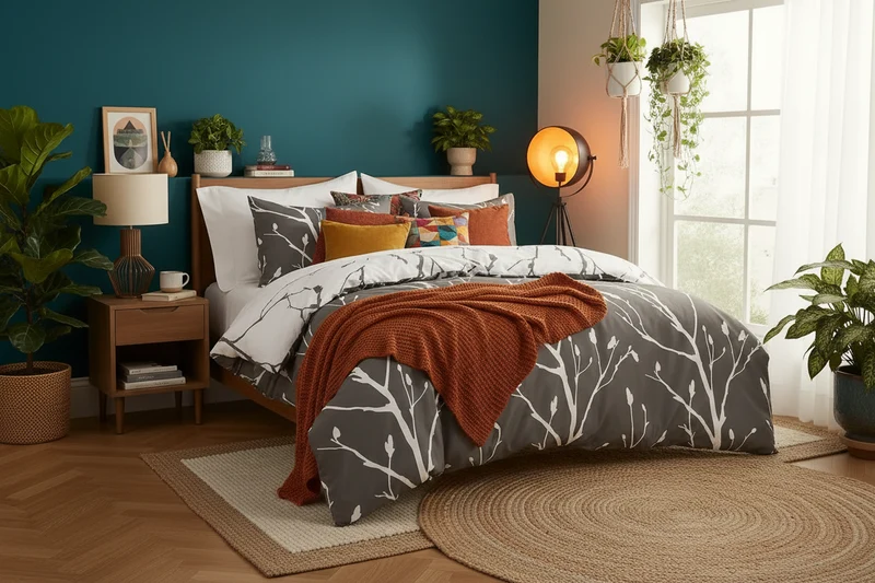 Parure de Lit en Microfibre 260x240