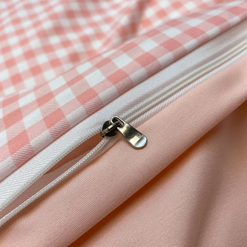 Housse de Couette Coton Lavé 600TC Nordique 3 Pièces – 4 Tailles