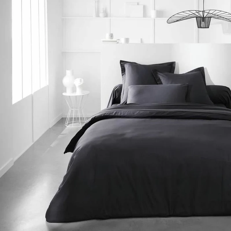 Housse de coussin TODAY Essential Noir 63 x 63 cm
