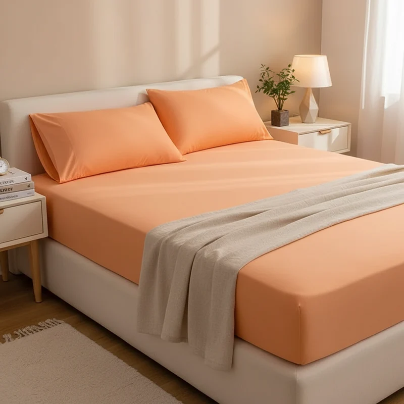 Drap Housse 100% Coton Twill 400 Fils Grade A+ – Anti-Acarien