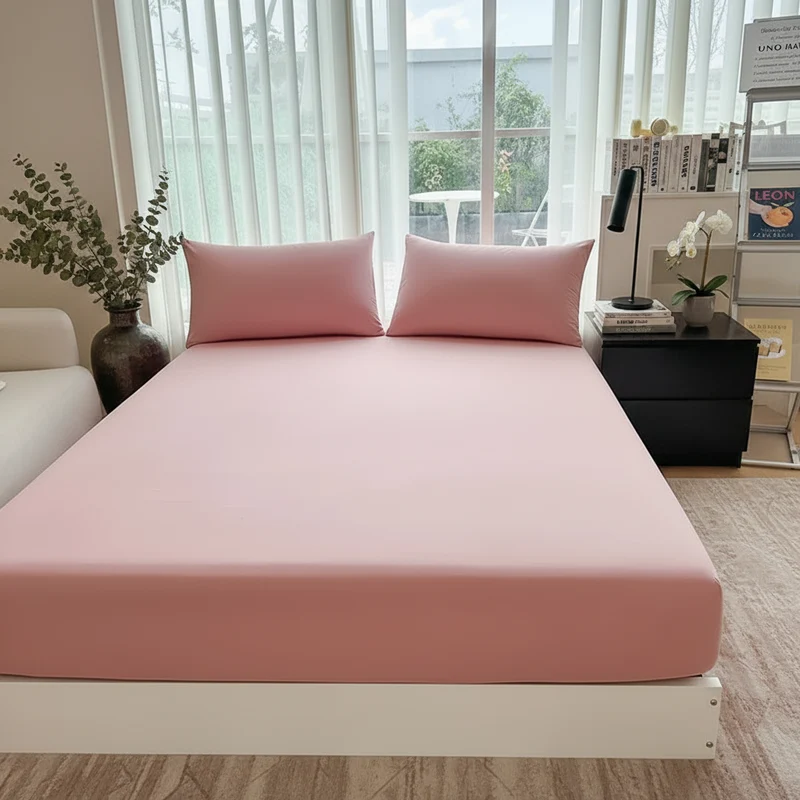 Drap Housse 100% Coton Twill 400 Fils Grade A+ – Anti-Acarien