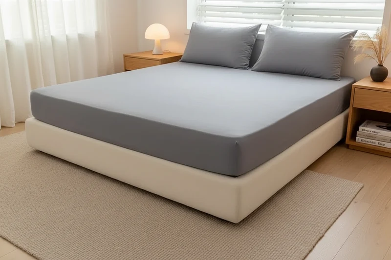 Drap Housse 100% Coton Twill 400 Fils Grade A+ – Anti-Acarien