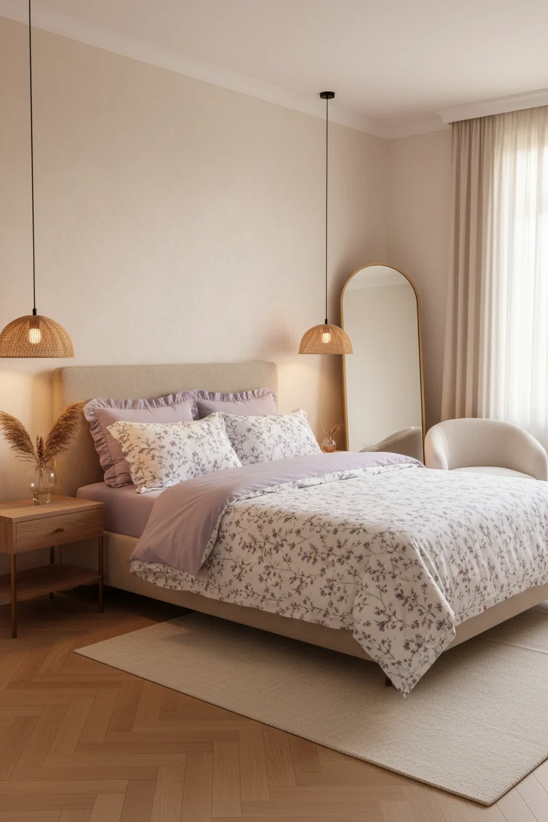 Housse de Couette Coton Lavé Pastoral – 150x200 au 220x240