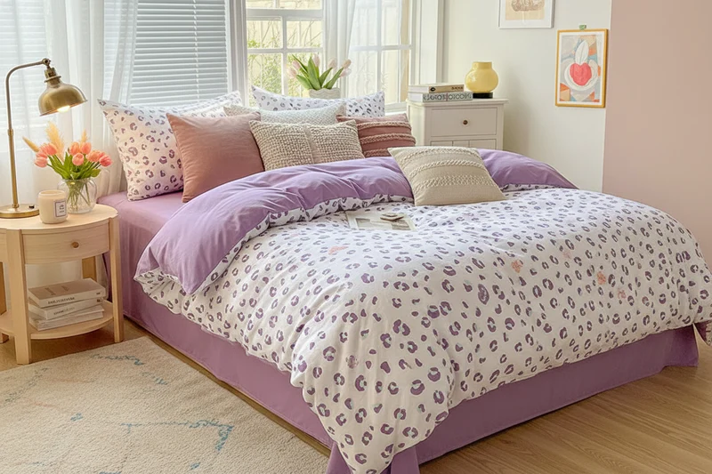 Housse de Couette Coton Lavé Pastoral – 150x200 au 220x240