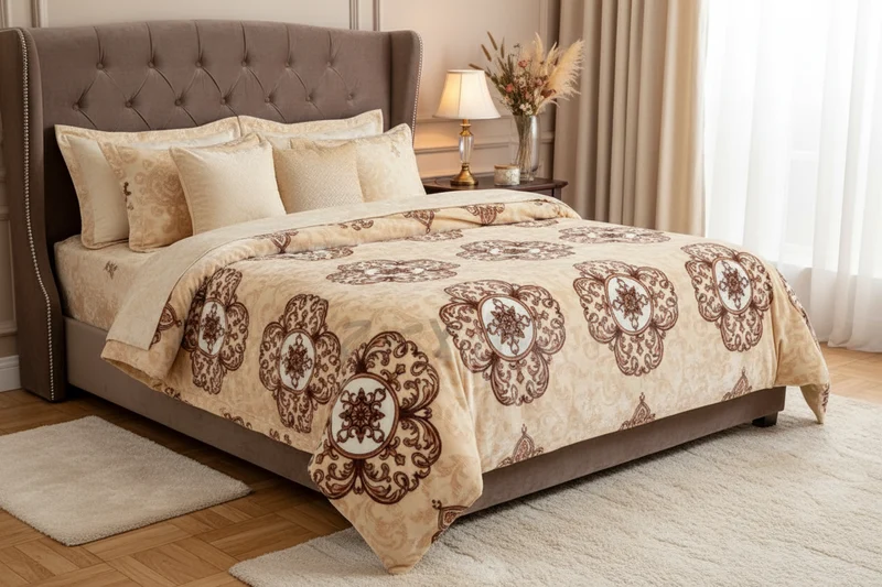 Couverture Lestée Raschel Premium — Velours Biface Hiver 2 à 5 kg