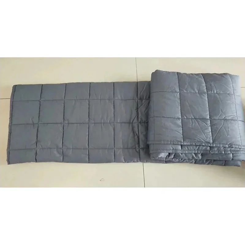 Couverture Lestée en Coton — Décompression & Sommeil Profond