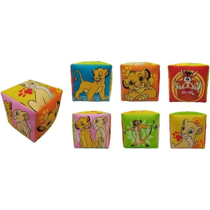 Coussin The Lion King Multicouleur Polyester Enfant Animal