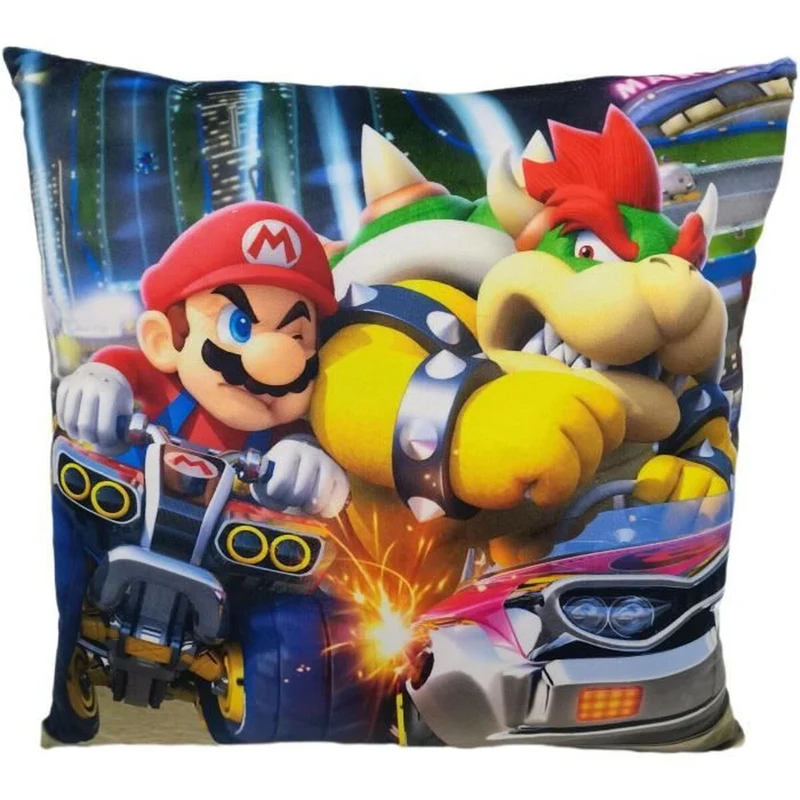 Coussin Mario Bros Multicouleur Polyester Enfant