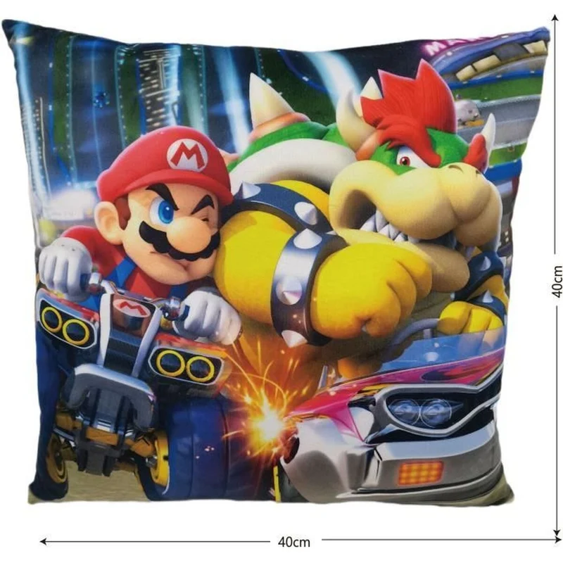 Coussin Mario Bros Multicouleur Polyester Enfant