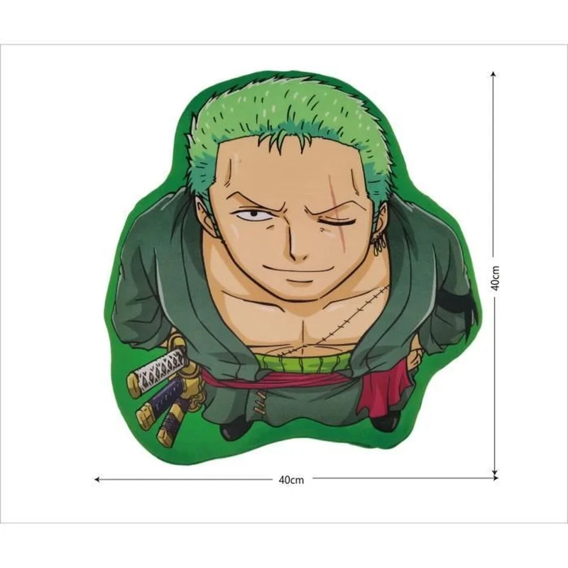 Coussin One Piece 40 x 5 x 40 cm Vert Polyester Enfant