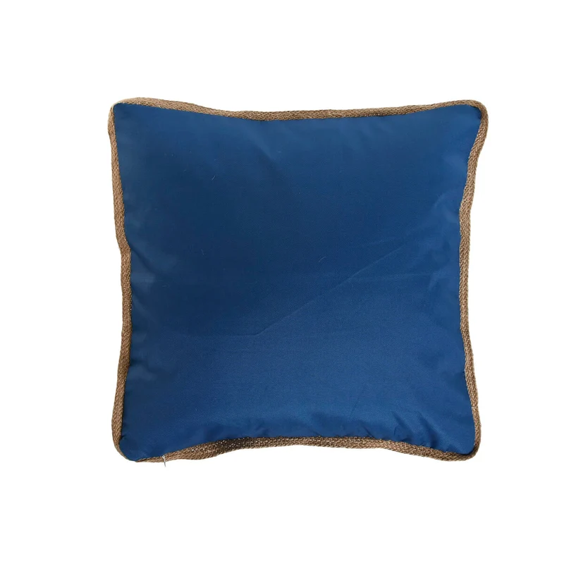 Coussin Home ESPRIT Bleu Blanc 45 x 45 cm
