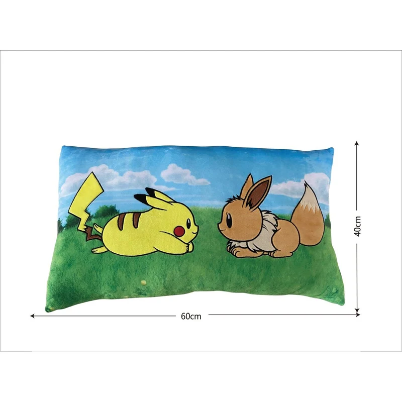 Coussin Pokémon Jaune Marron Polyester Enfant
