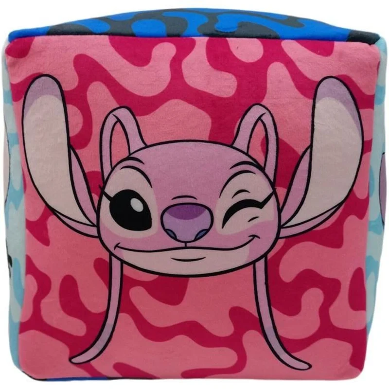 Coussin Stitch 28 x 30 x 29 cm Bleu Polyester Enfant