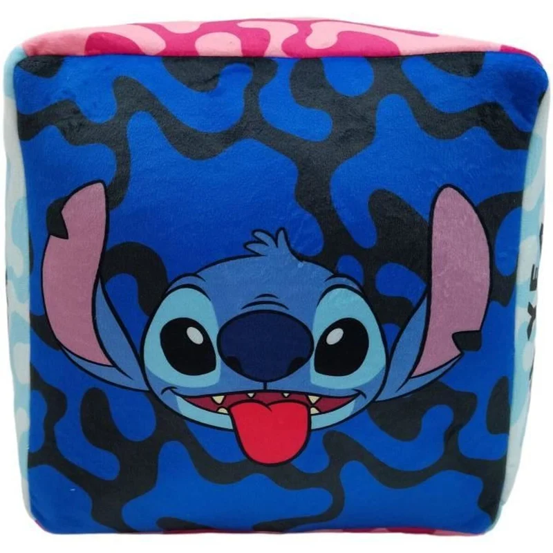 Coussin Stitch 28 x 30 x 29 cm Bleu Polyester Enfant