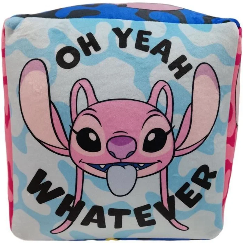 Coussin Stitch 28 x 30 x 29 cm Bleu Polyester Enfant