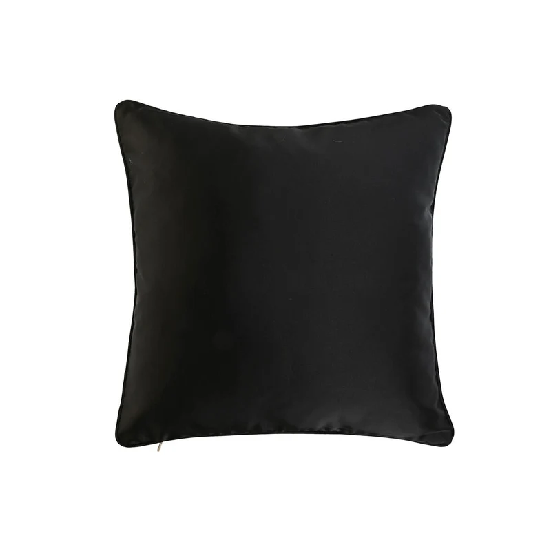 Coussin Home ESPRIT Noir Doré 45 x 15 x 45 cm