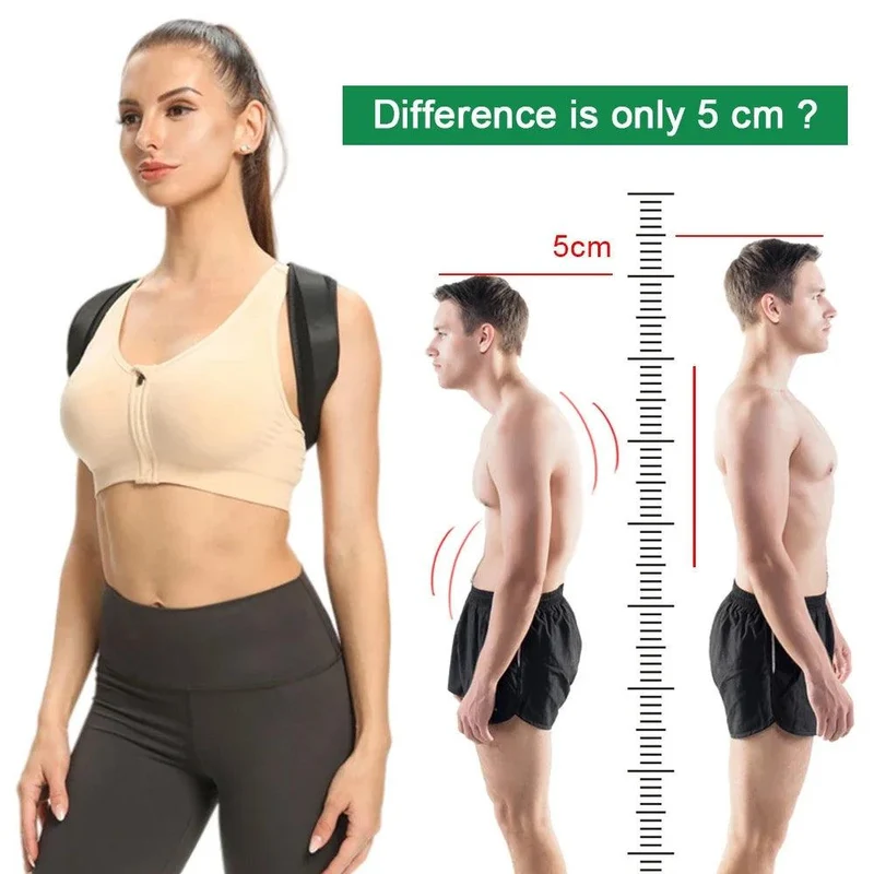 Correcteur de Posture Dos & Épaules Discret