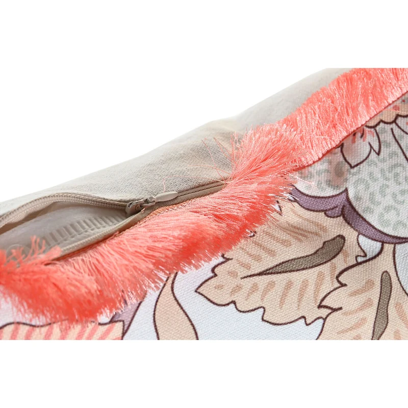 Coussin DKD Home Decor Frange 45 x 15 x 45 cm (4 Unités)
