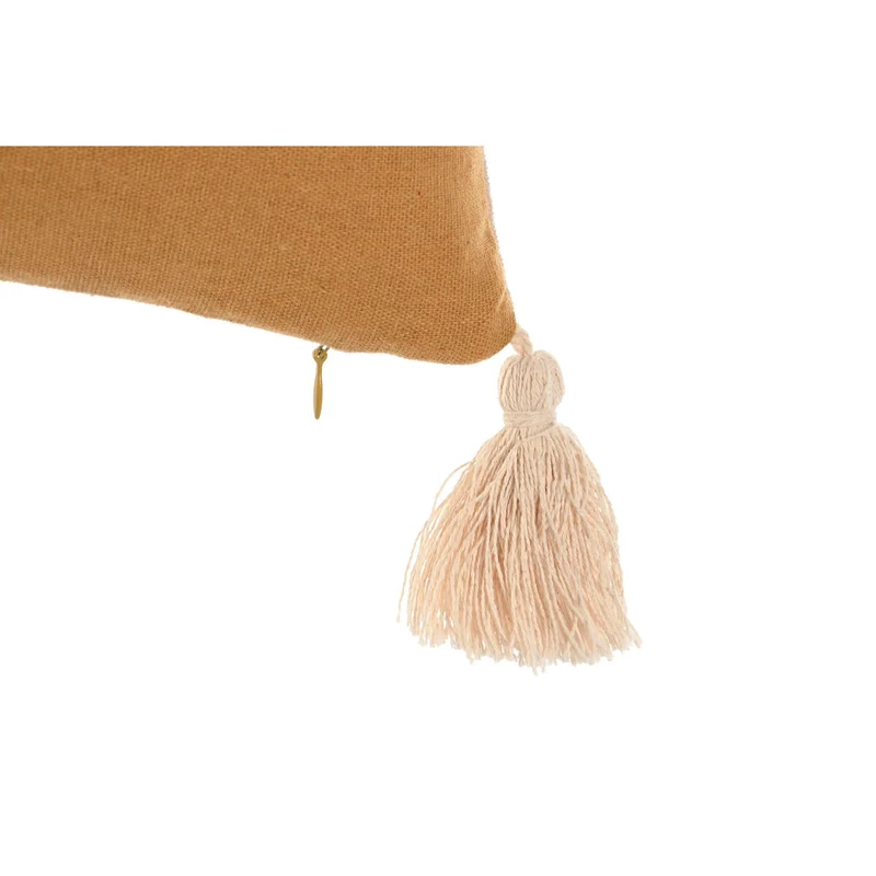 Coussin Home ESPRIT Moutarde 45 x 15 x 45 cm